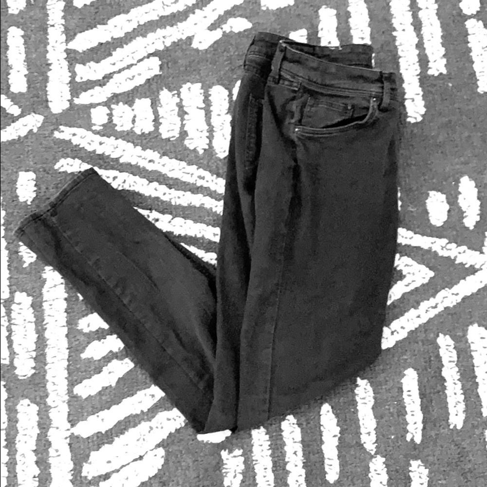 H&M Super Skinny Charcoal wash jeans
